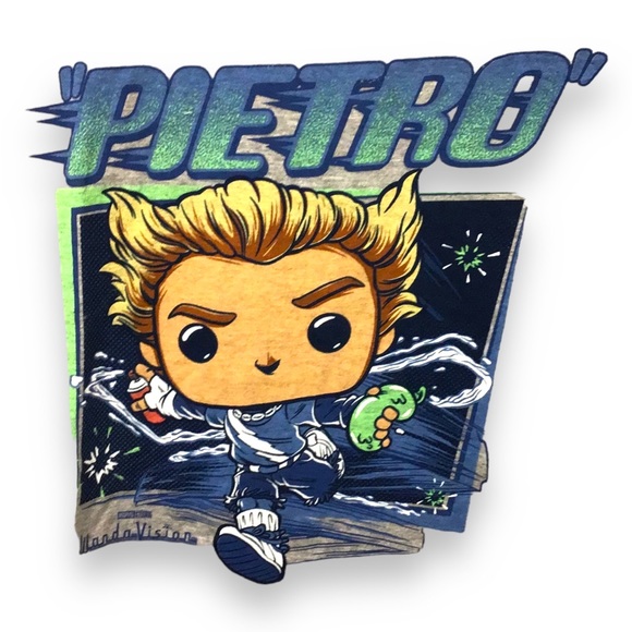 Marvel Wandavision Funko Pop Tee Pietro Maximoff Graphic T-Shirt, sz XL - Picture 2 of 11